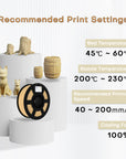 JAMG HE Wood PLA 3D Printer Filament