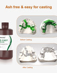 ash-free casting resin