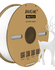 JAMGHE Matte white PLA 3D Printer Filament Spool - 1kg