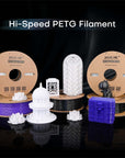 Functional model Printed at 350mm/s with High-Speed PETG Filament - Low Warp Precision