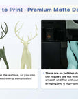 Easy to Print :Premium Matte Details