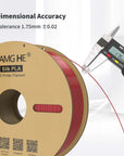 Silk PLA Filament 1.75mm Shiny 3D Printing Material 1KG