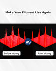 JAMG HE APP Controlled Smart 3D Printing Filament Dryer