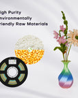 Silk /Matt Rainbow Filament 3D Printer Filament 1KG