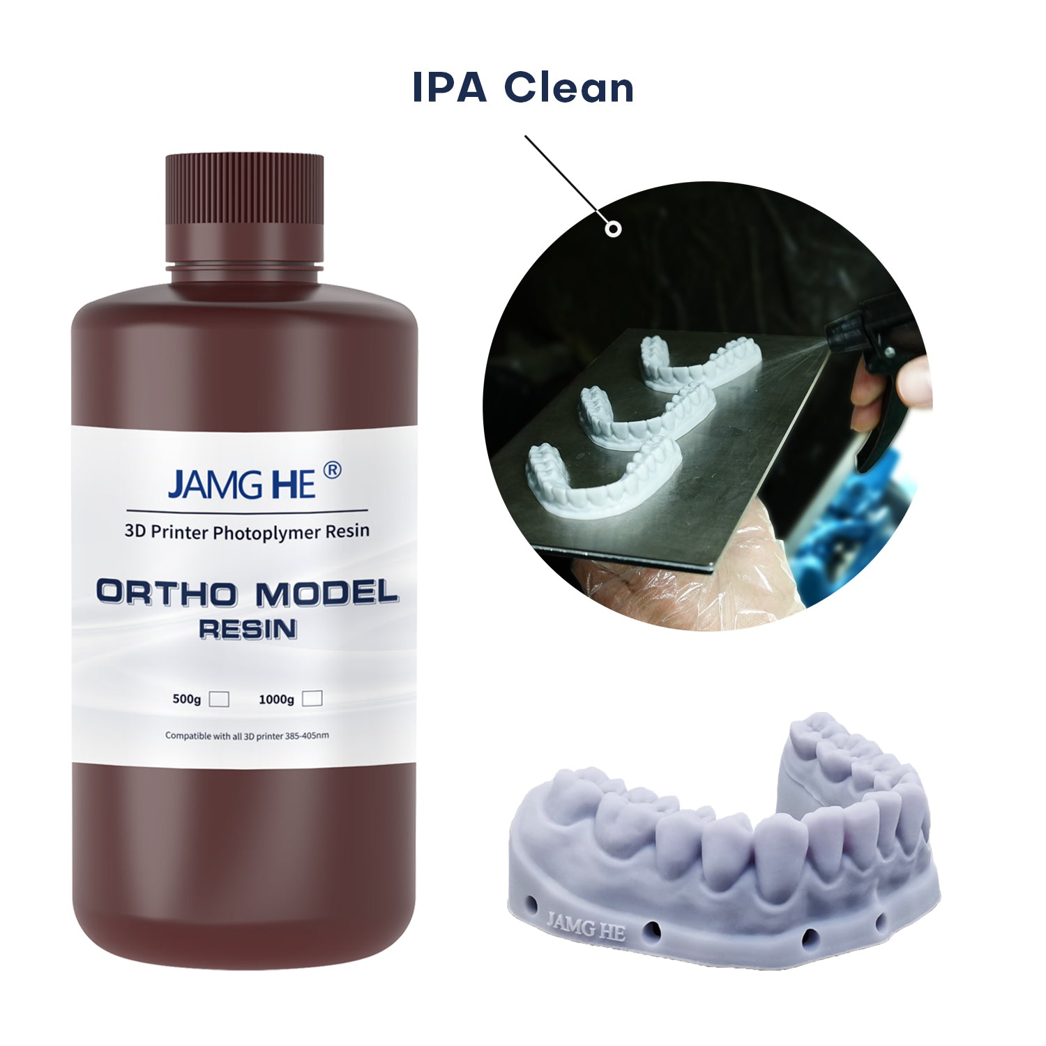 High Precision Dental Ortho Model Resin for 3D Printing