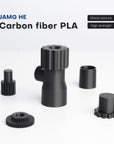 High-strength functional gear prototype 3D printed with Jamghe CF-PLA filament