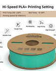 Fast printing pla settings