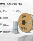 JAMG HE Marble PLA 3D Printing Filament