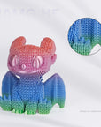 Silk /Matt Rainbow Filament 3D Printer Filament 1KG