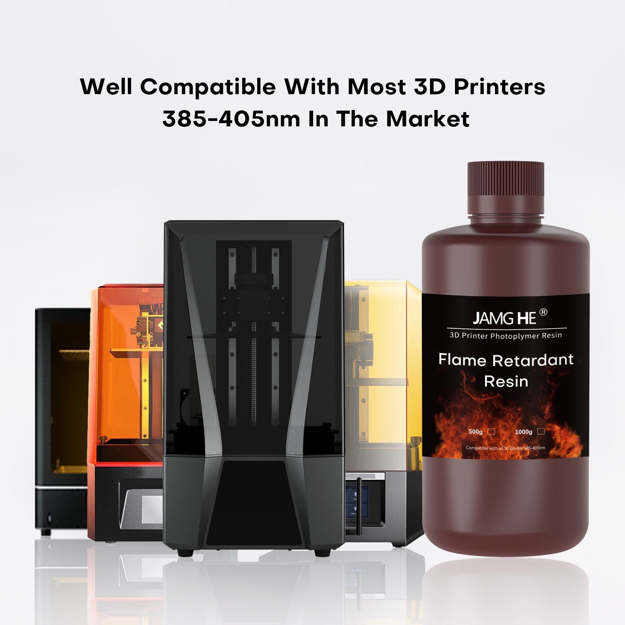 JAMG HE Flame Retardant Photopolymer Resin