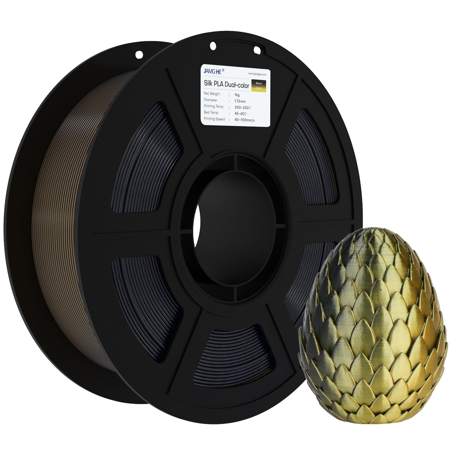 Silk PLA Filament 1.75mm Multi-Color Super Shiny Finish 3D Printer  Filament