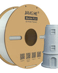 Jamghe Matte Marble PLA Filament Spool - 1.75mm, 3D Printed tower using