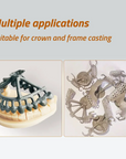 crown and frame casting resin