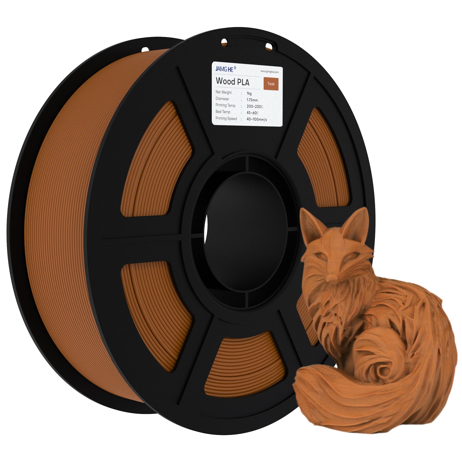 JAMG HE Wood PLA 3D Printer Filament