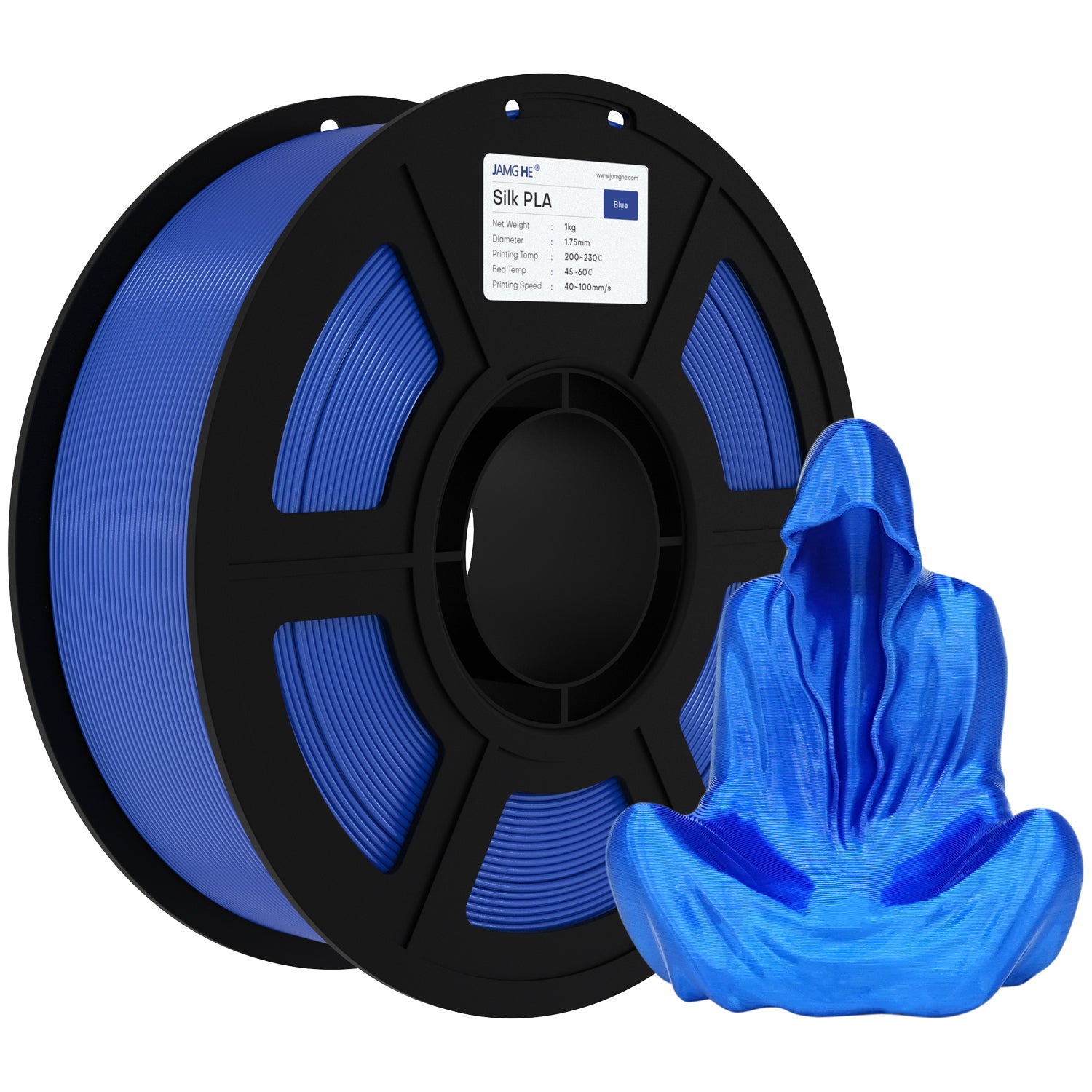 Jamg He Silk PLA Filament  for 3D Printer