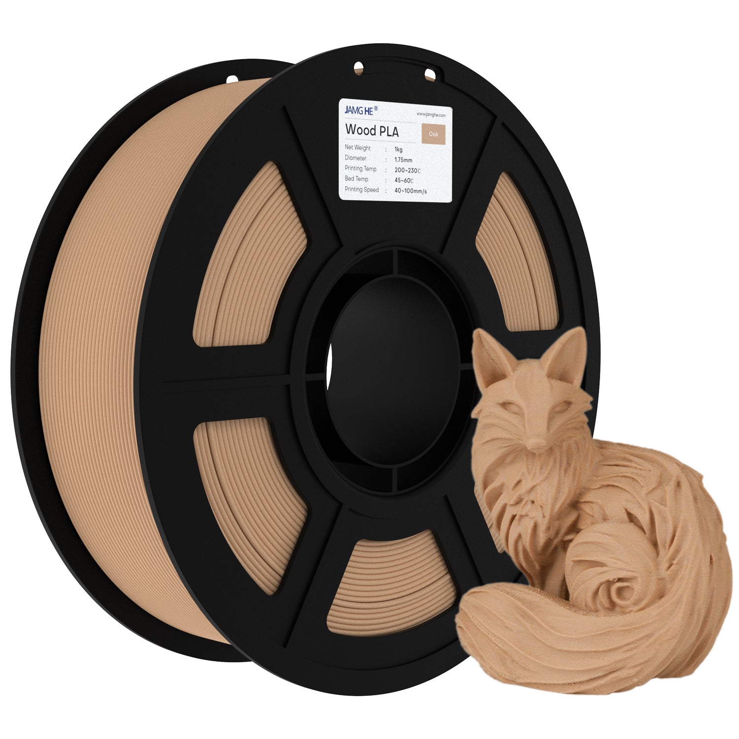 JAMG HE Wood PLA 3D Printer Filament