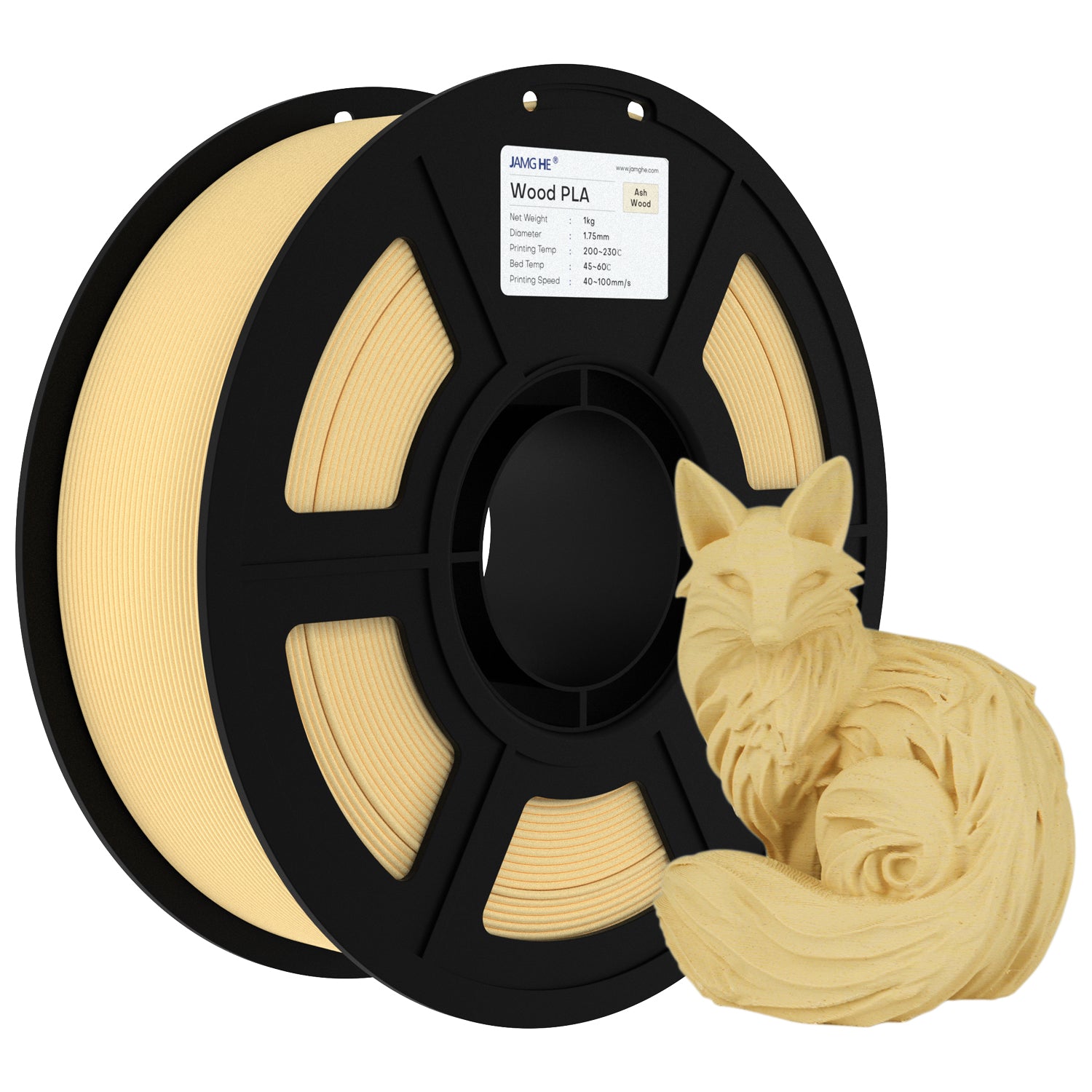 JAMG HE Wood PLA 3D Printer Filament