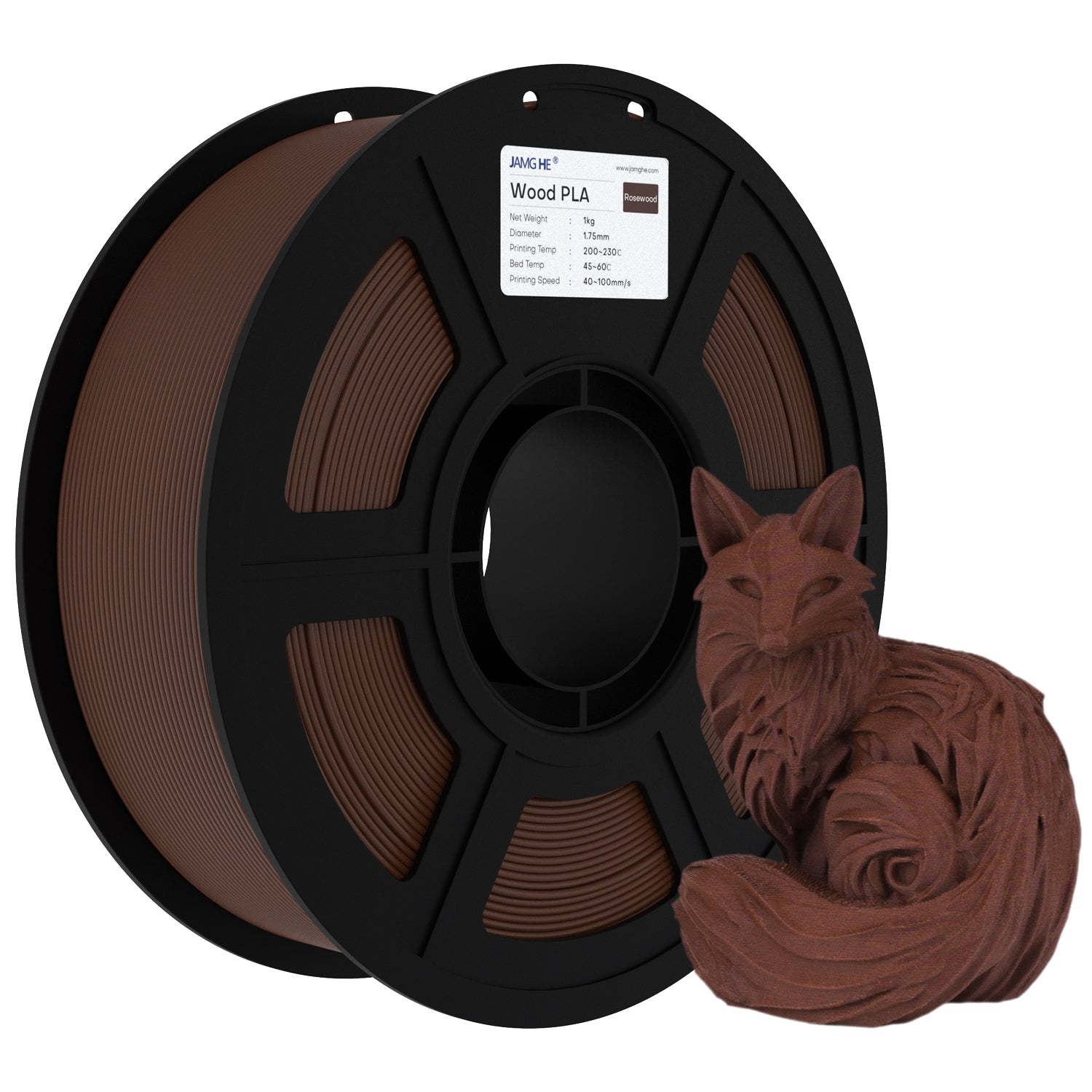 JAMG HE Wood PLA 3D Printer Filament