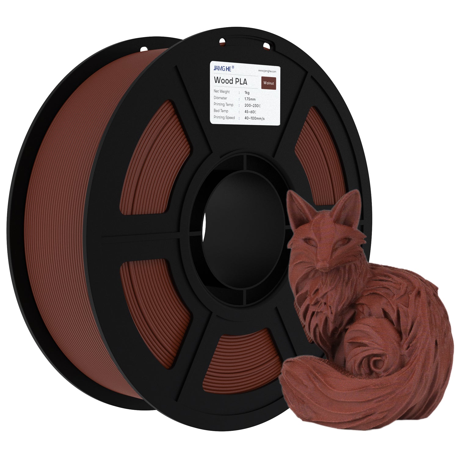 JAMG HE Wood PLA 3D Printer Filament