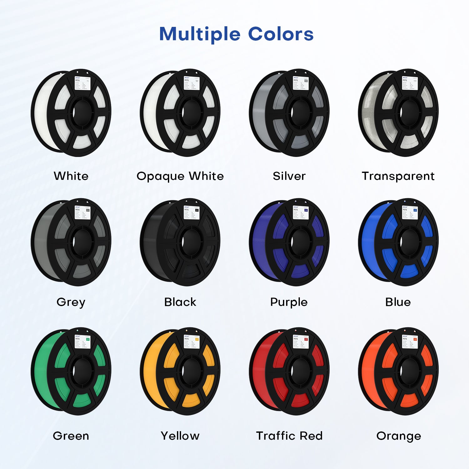 PETG Filament 1.75mm for 3D Printer (Add 10KG to cart From $12.99 *Each KG)