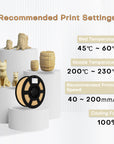 JAMG HE Wood PLA 3D Printer Filament