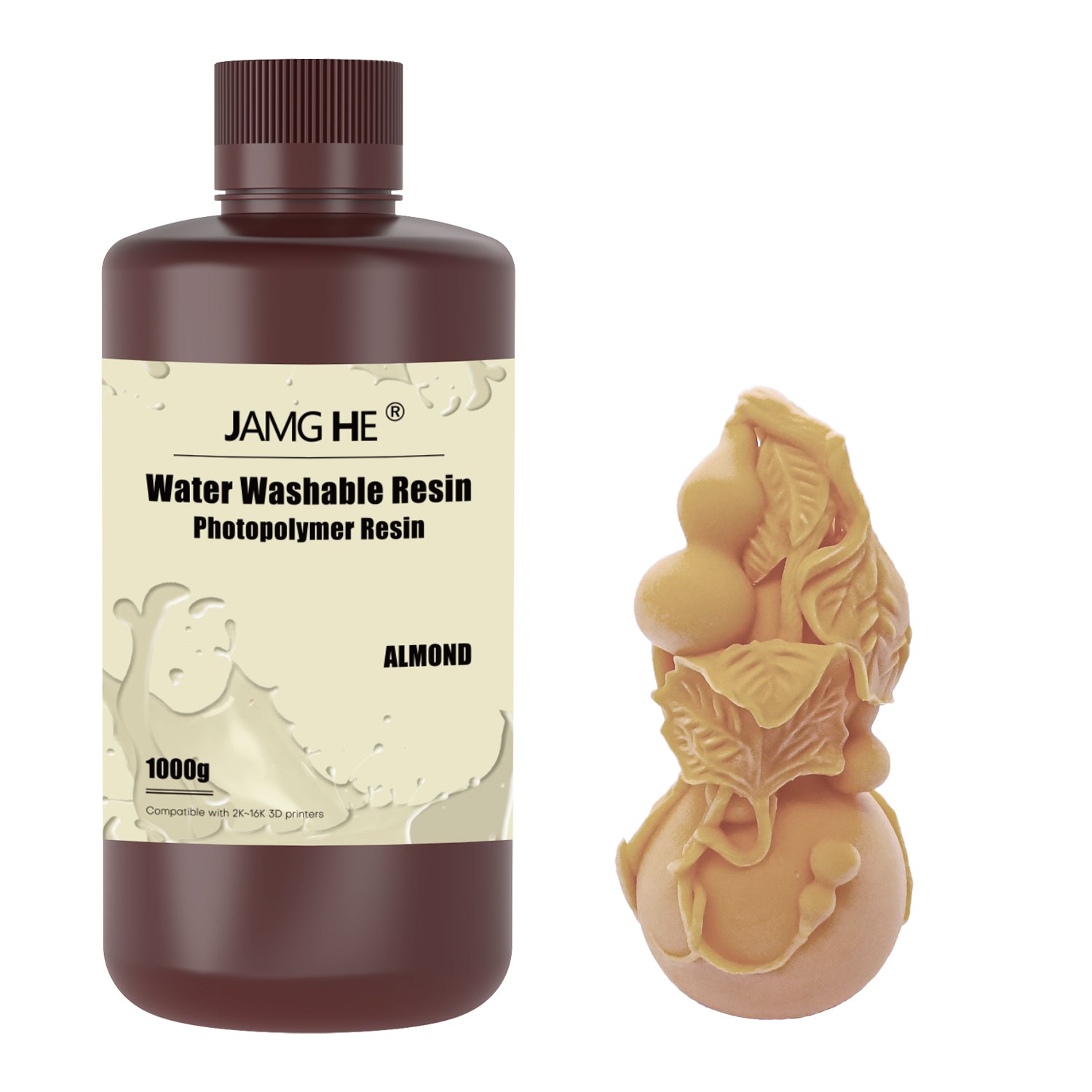 Water Washable 10K Plus 3D Printer Resin (Add 6KG to cart From $27.99 *Each KG)