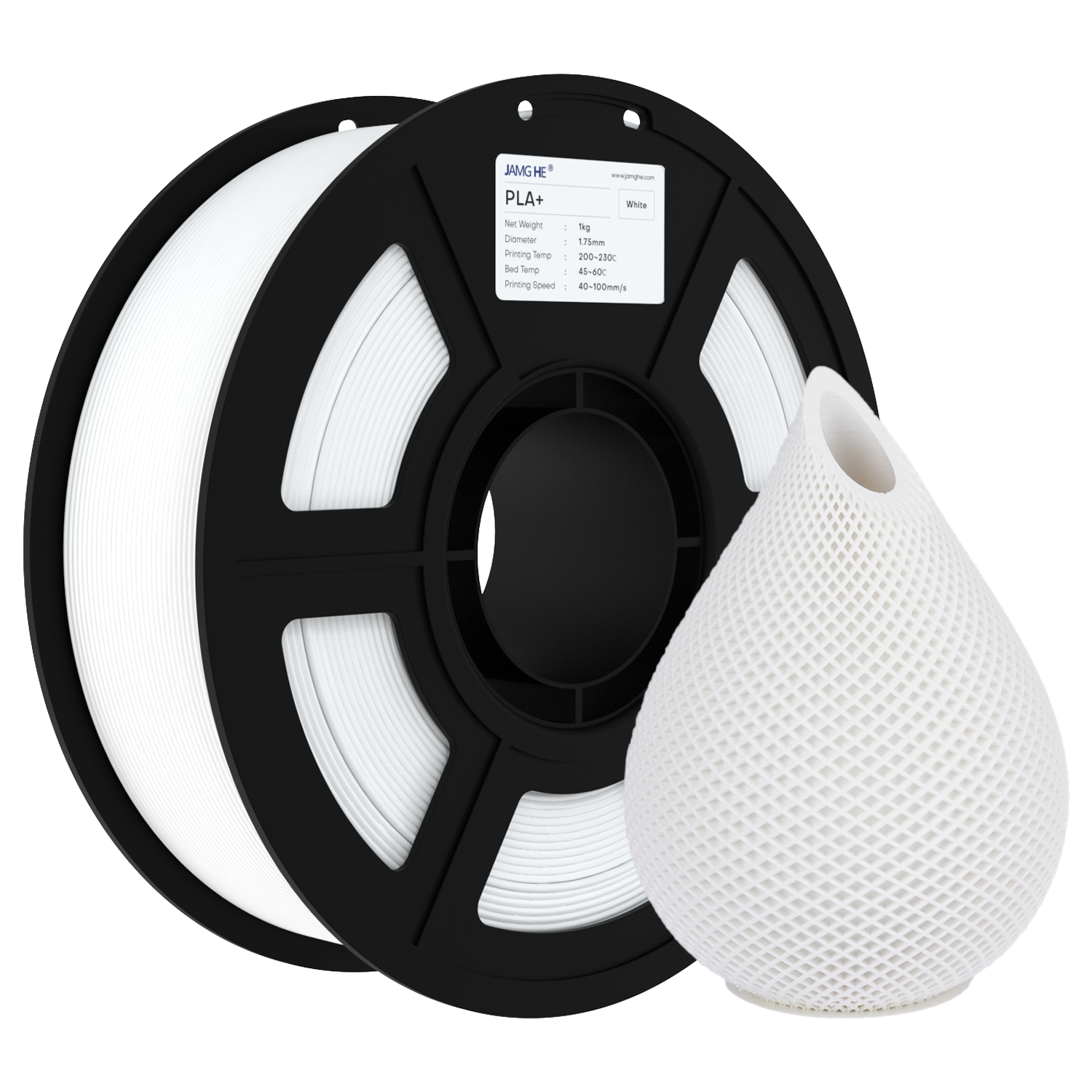 Jamghe Premium PLA Plus Filament 1.75mm (1kg)(BUY 10KG Only Need $9.9 *Each KG)