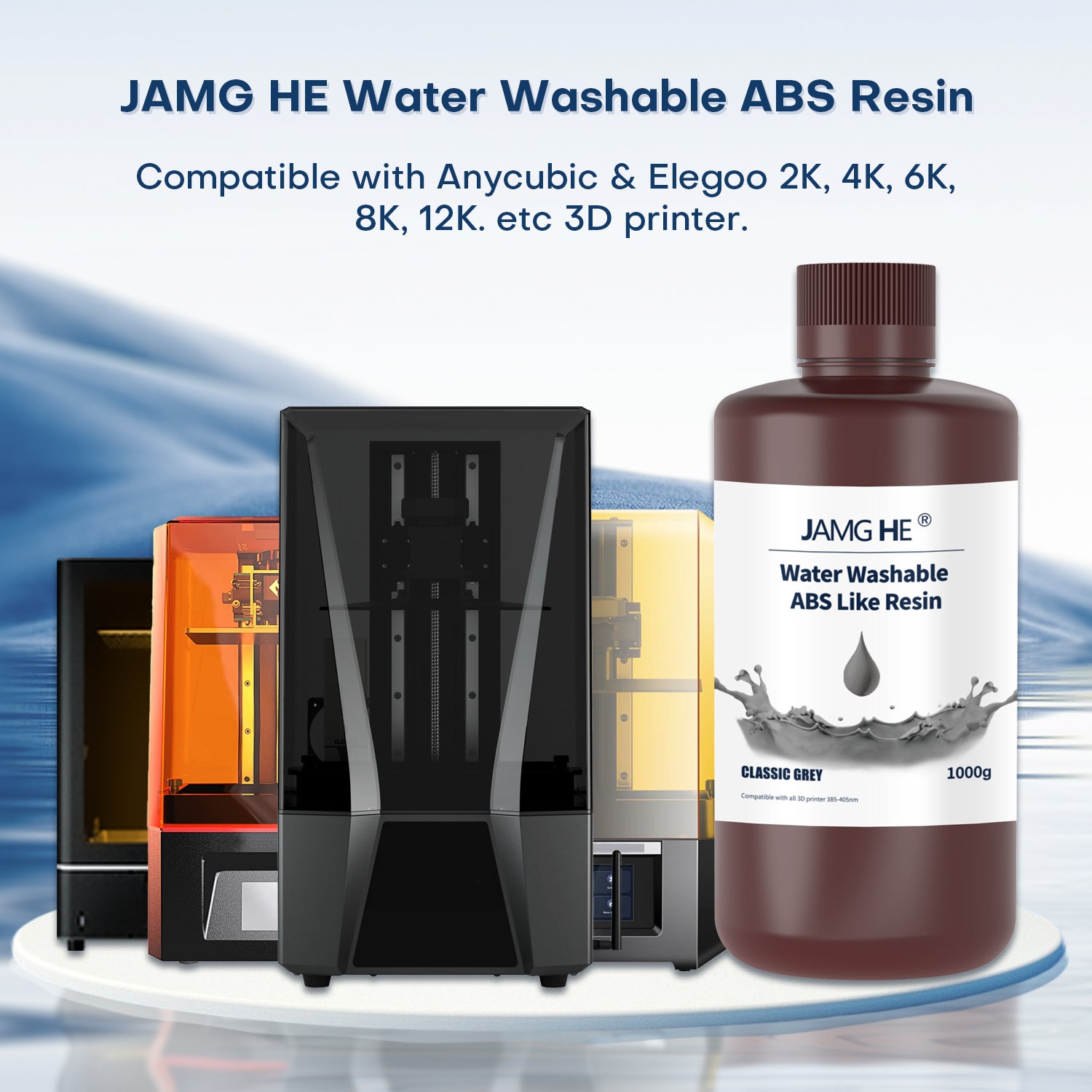 JAMG HE Water Washable ABS Like Resin