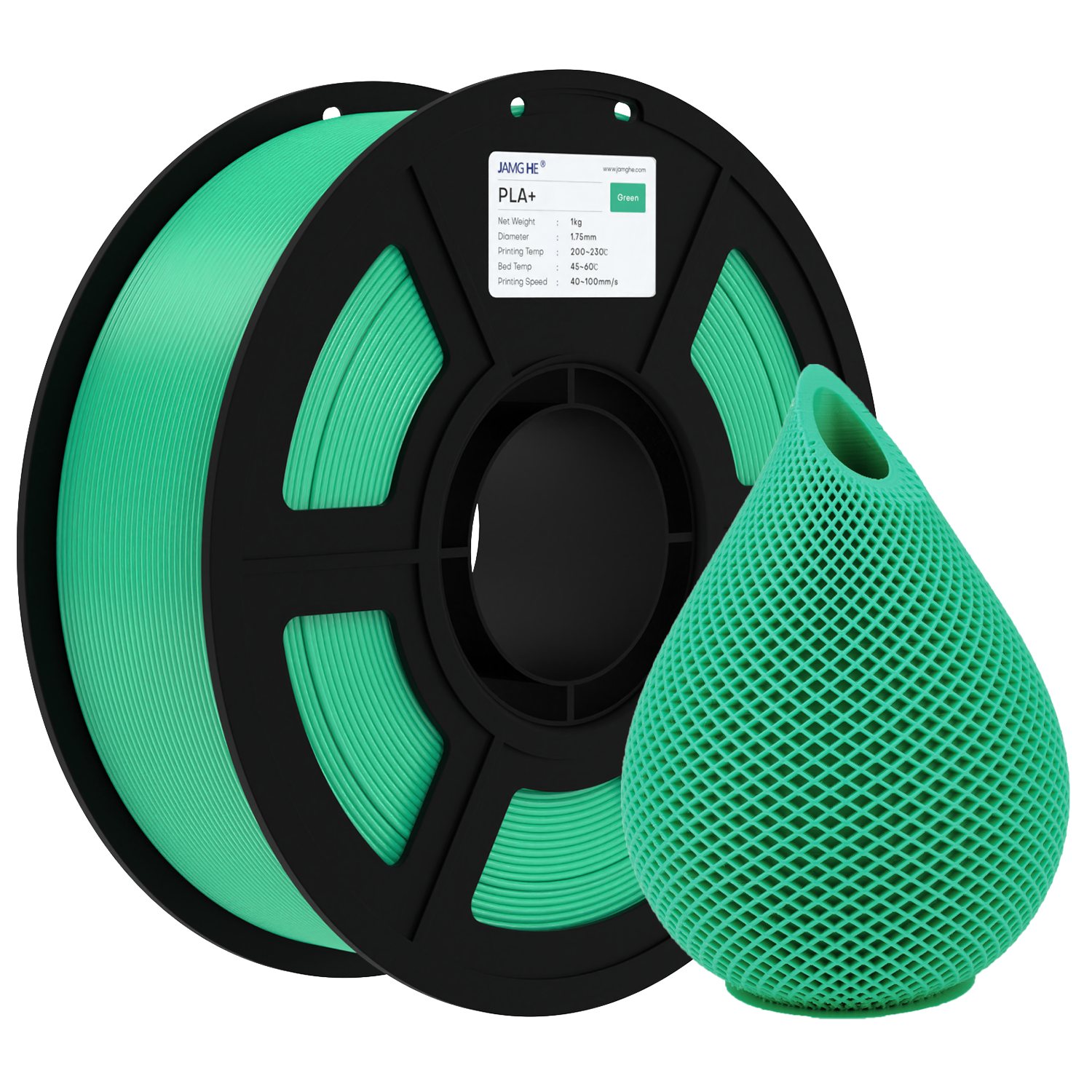 Jamghe Premium PLA Plus Filament 1.75mm (1kg)(BUY 10KG Only Need $9.9 *Each KG)