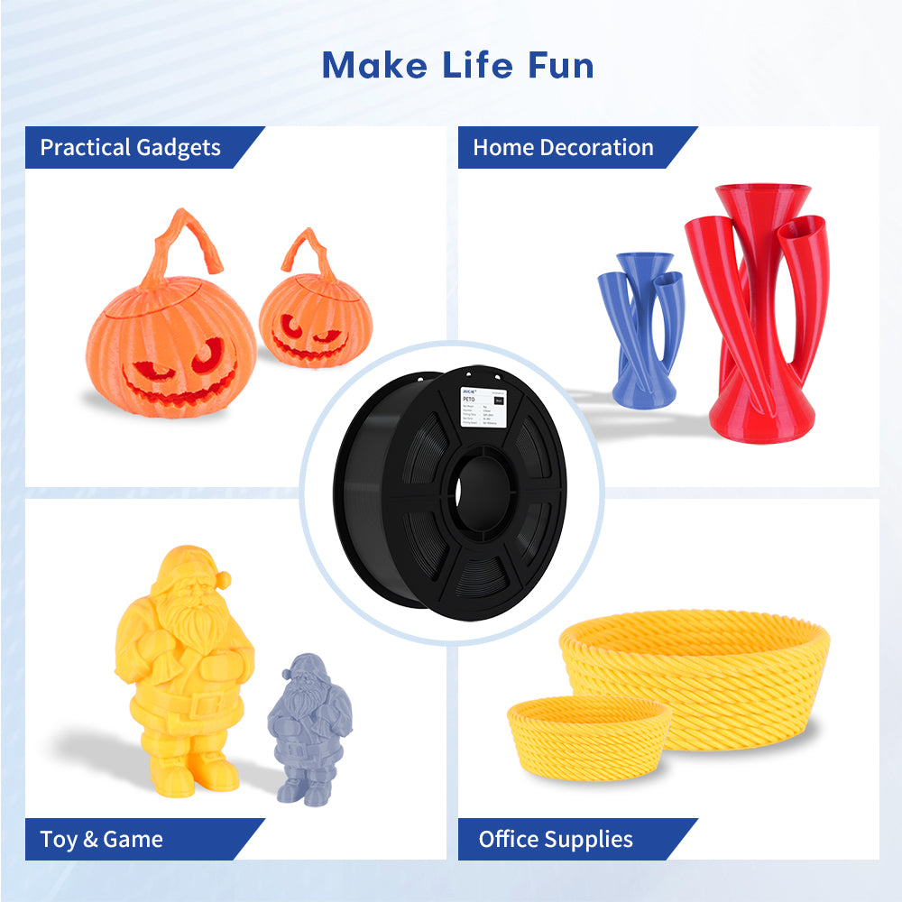 PETG Filament 1.75mm for 3D Printer (Add 10KG to cart From $12.99 *Each KG)