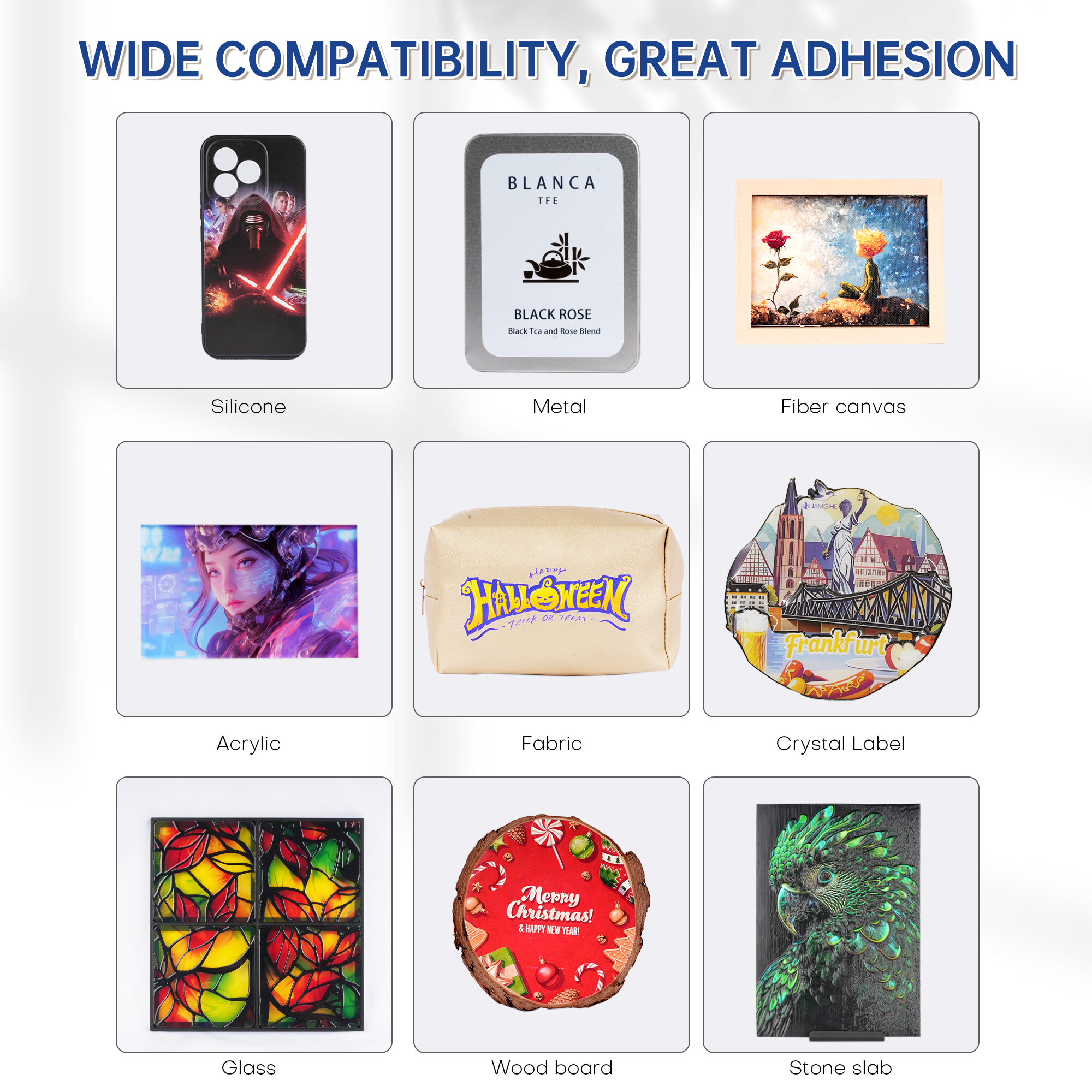 Jamghe UV Ink for Digital Printing – High Adhesion, Instant Curing, Low Odor – Compatible with Epson/Roland/Mimaki Print Heads