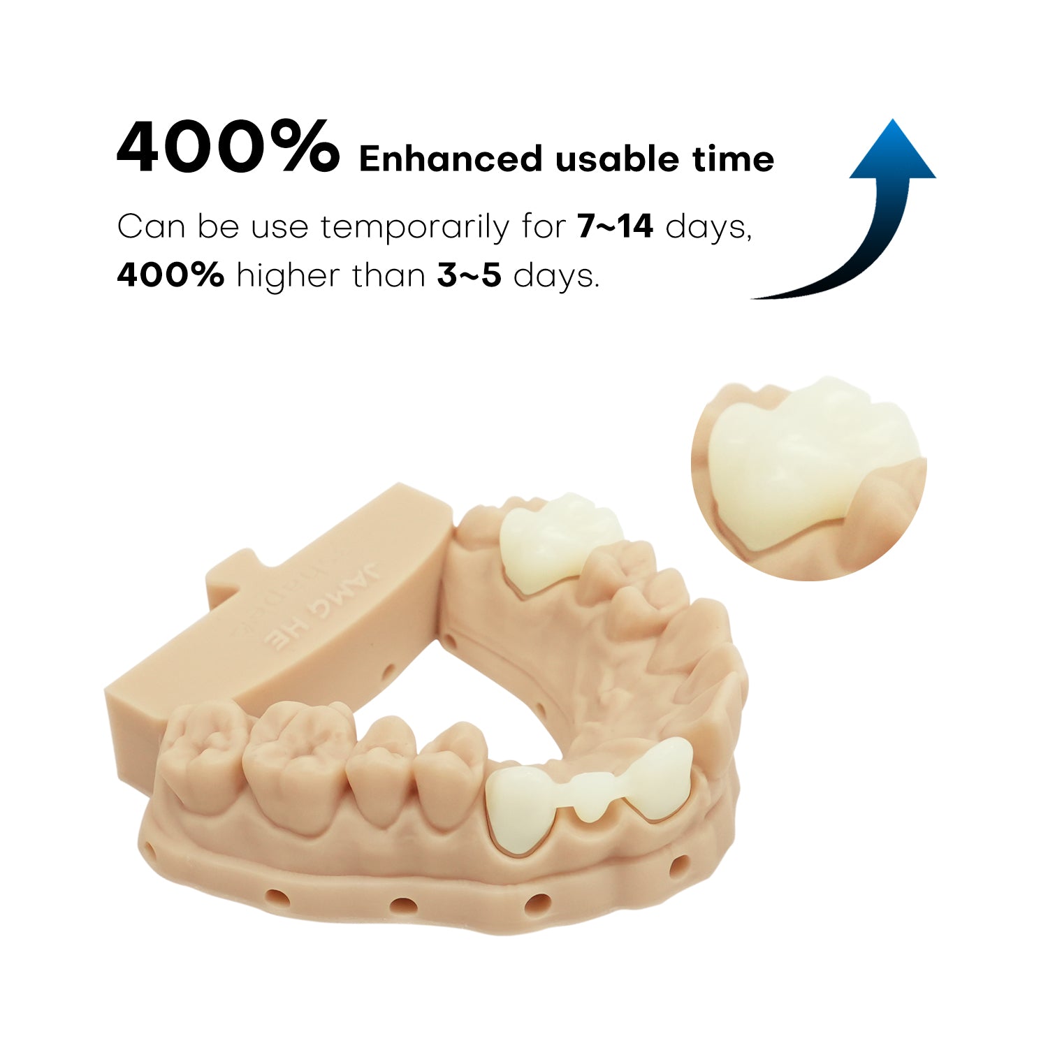 Jamghe Temporary Crown & Bridge 3D Printing Resin  FDA certification