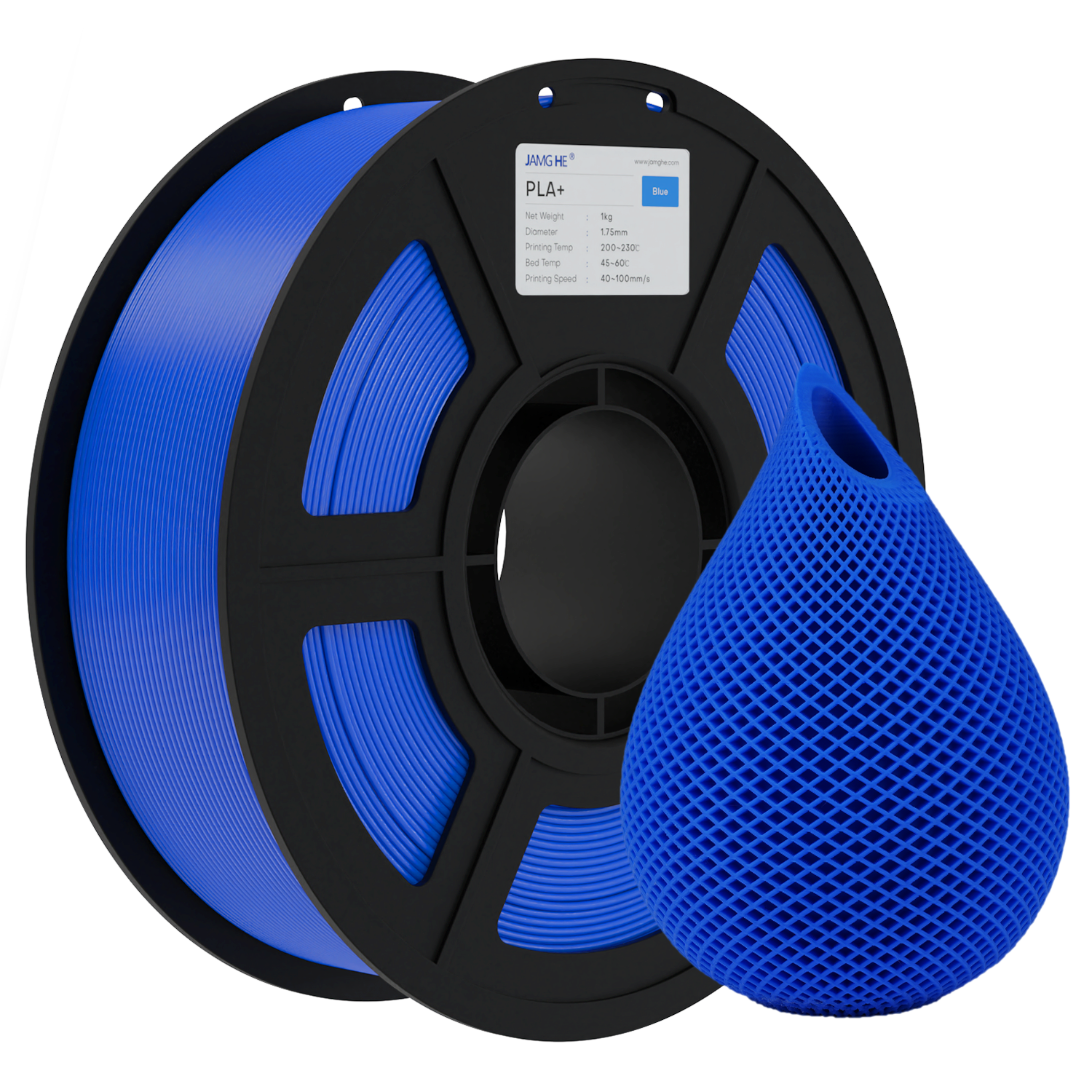Jamghe Premium PLA Plus Filament 1.75mm (1kg)(BUY 10KG Only Need $9.9 *Each KG)