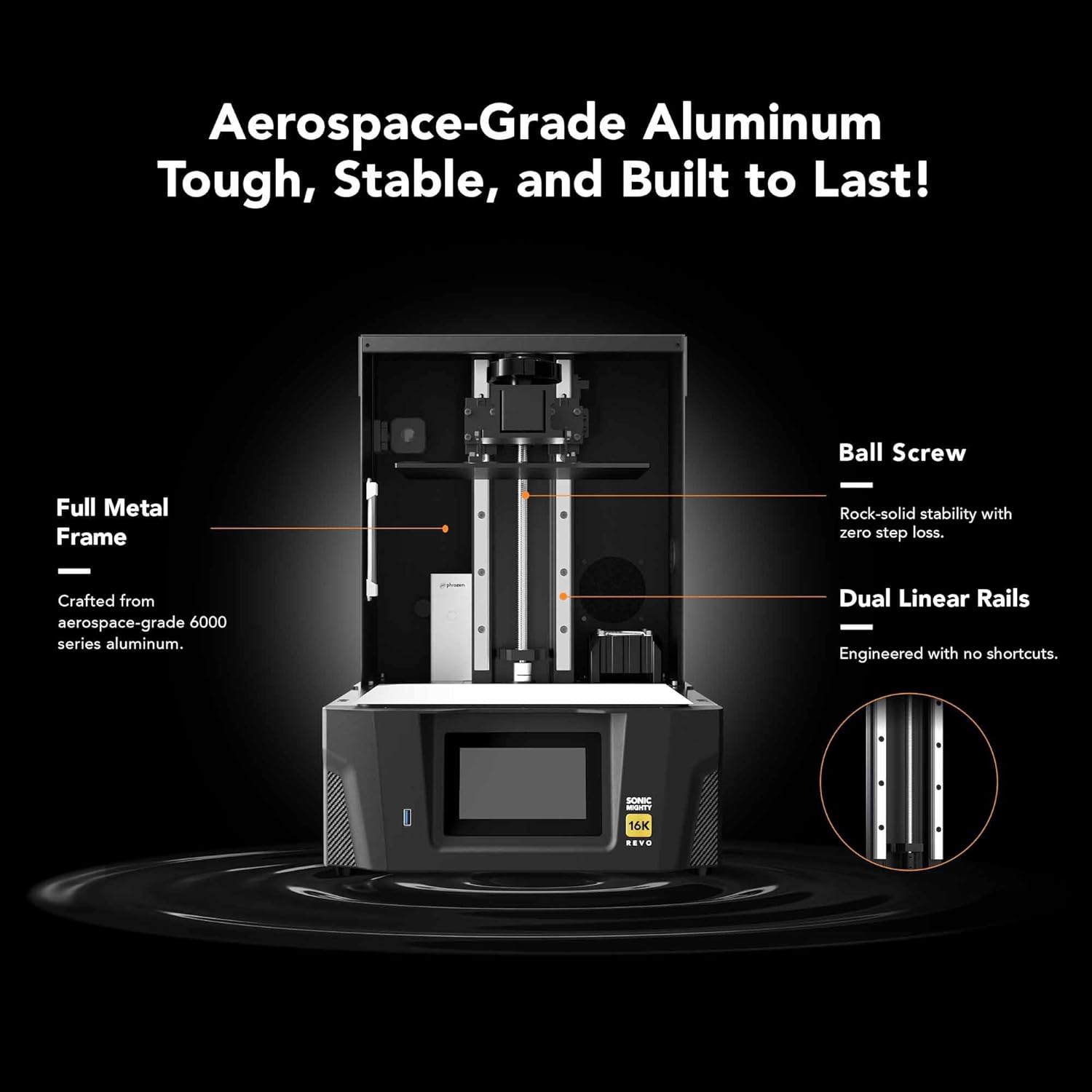 Jamghe Phrozen Sonic Mighty 16K 3D Printer