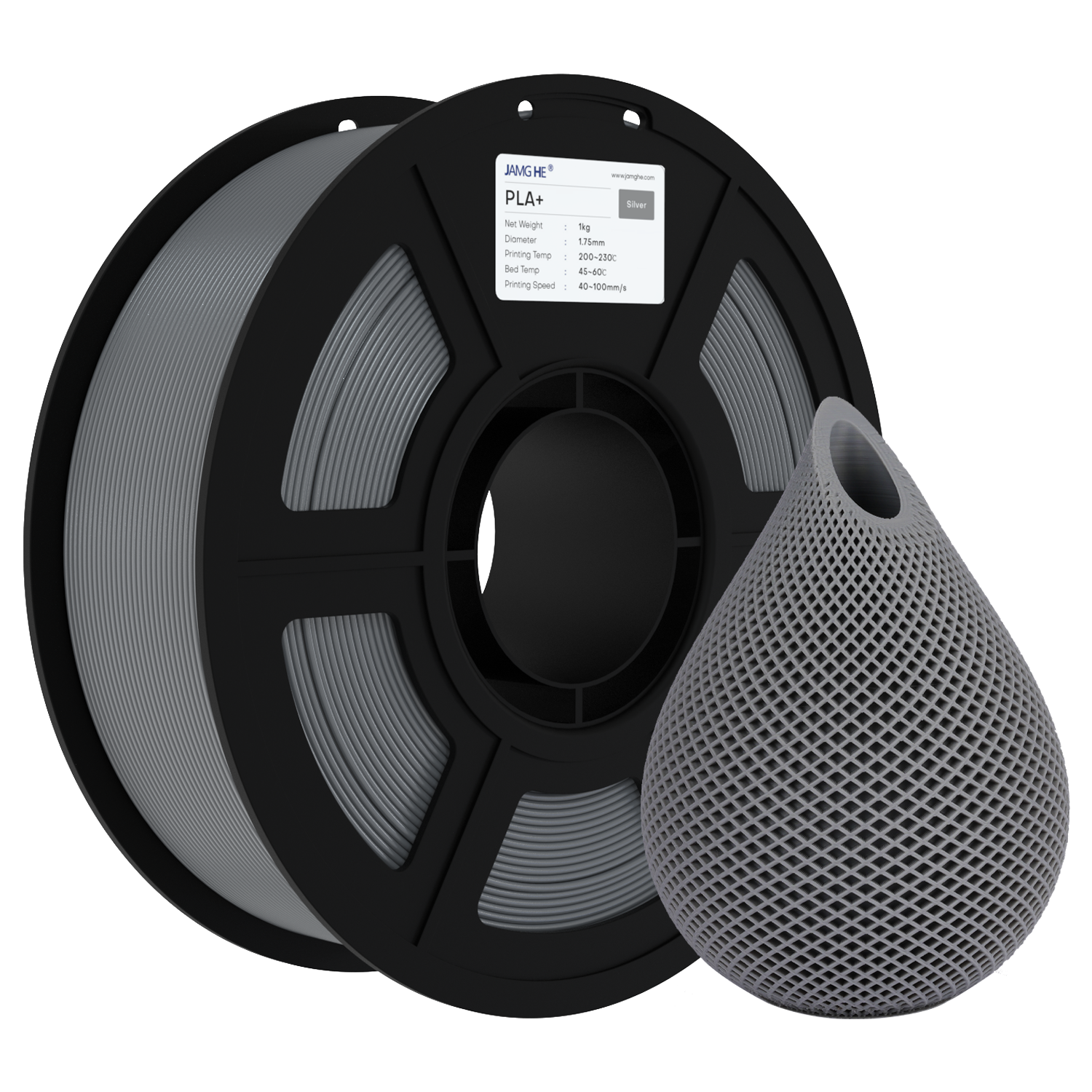 Jamghe Premium PLA Plus Filament 1.75mm (1kg)(BUY 10KG Only Need $9.9 *Each KG)
