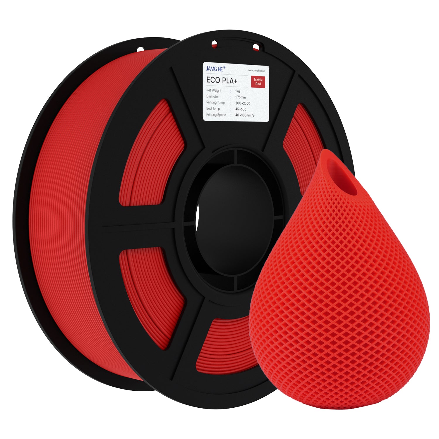 Jamghe ECO PLA Filament 1.75mm 1kg