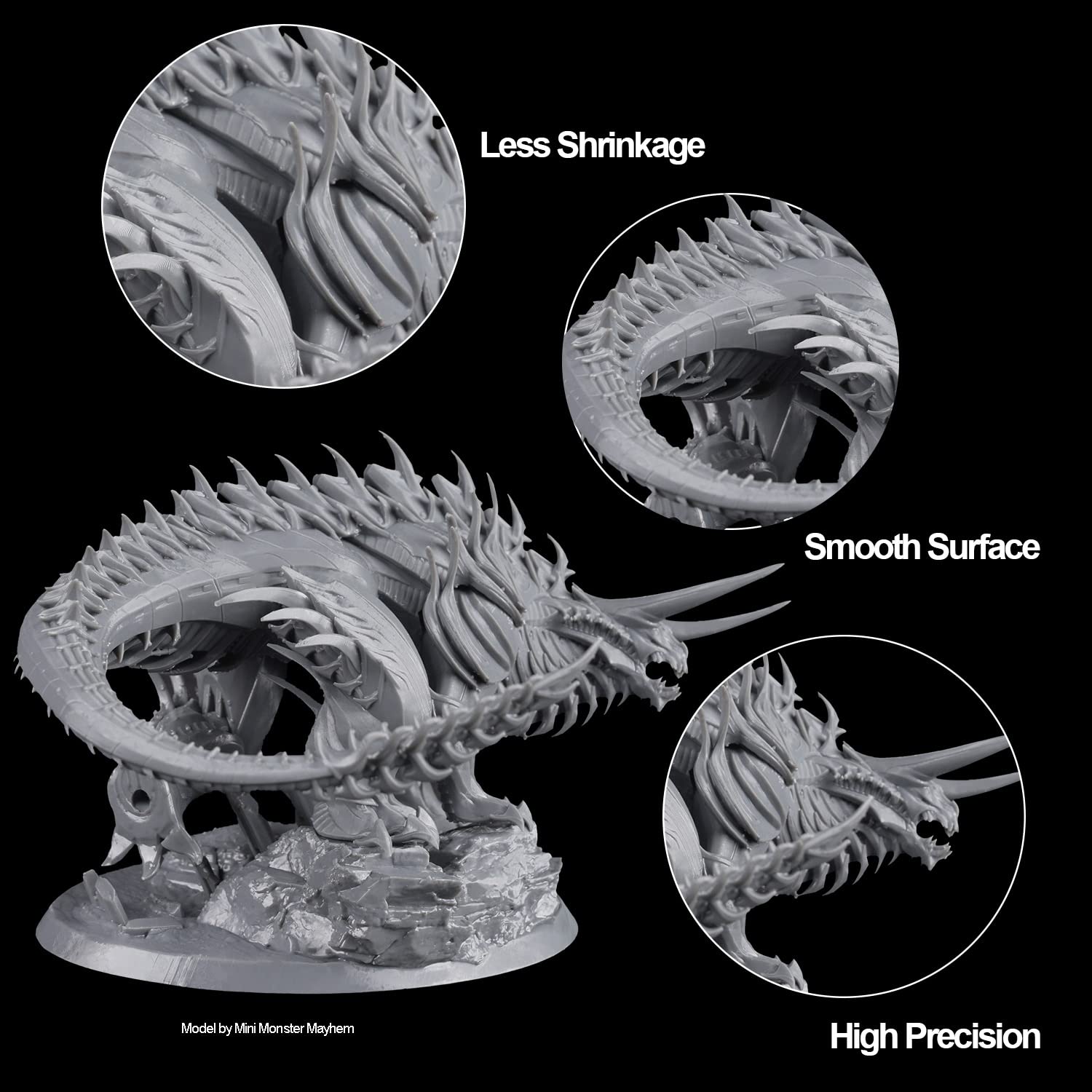 16K ultra-high-resolution 3D  printer resin