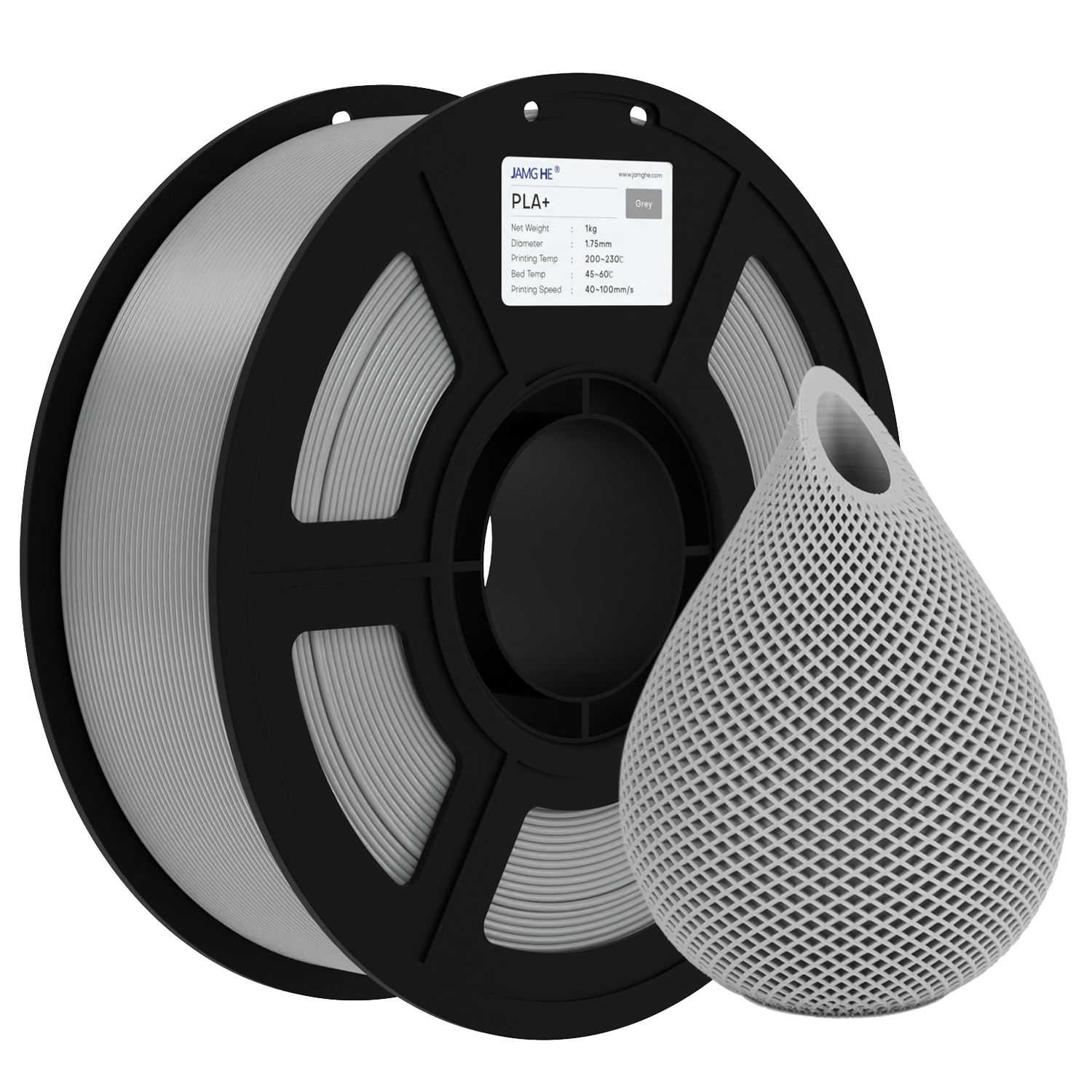 Jamghe Premium PLA Plus Filament 1.75mm (1kg)(BUY 10KG Only Need $9.9 *Each KG)
