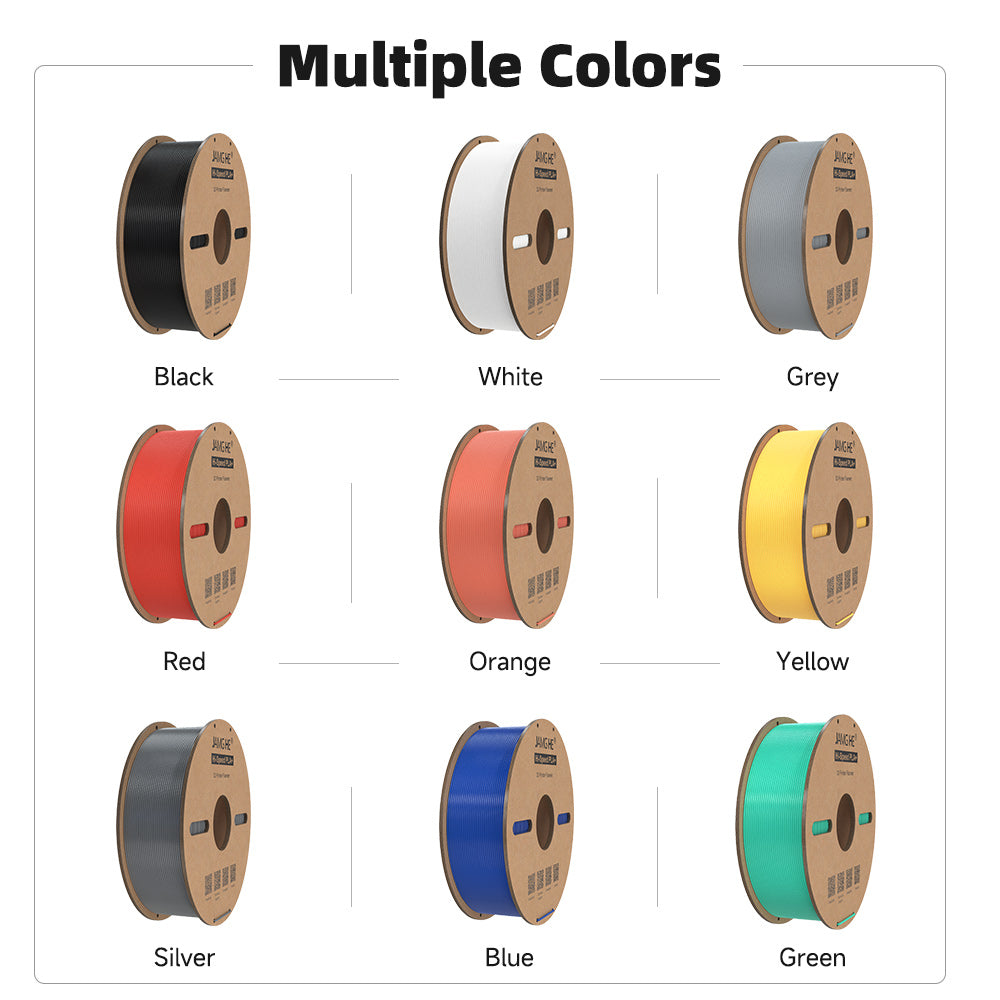 Jamghe High-Speed PLA Filament 1.75mm SpoolMultiple Colors