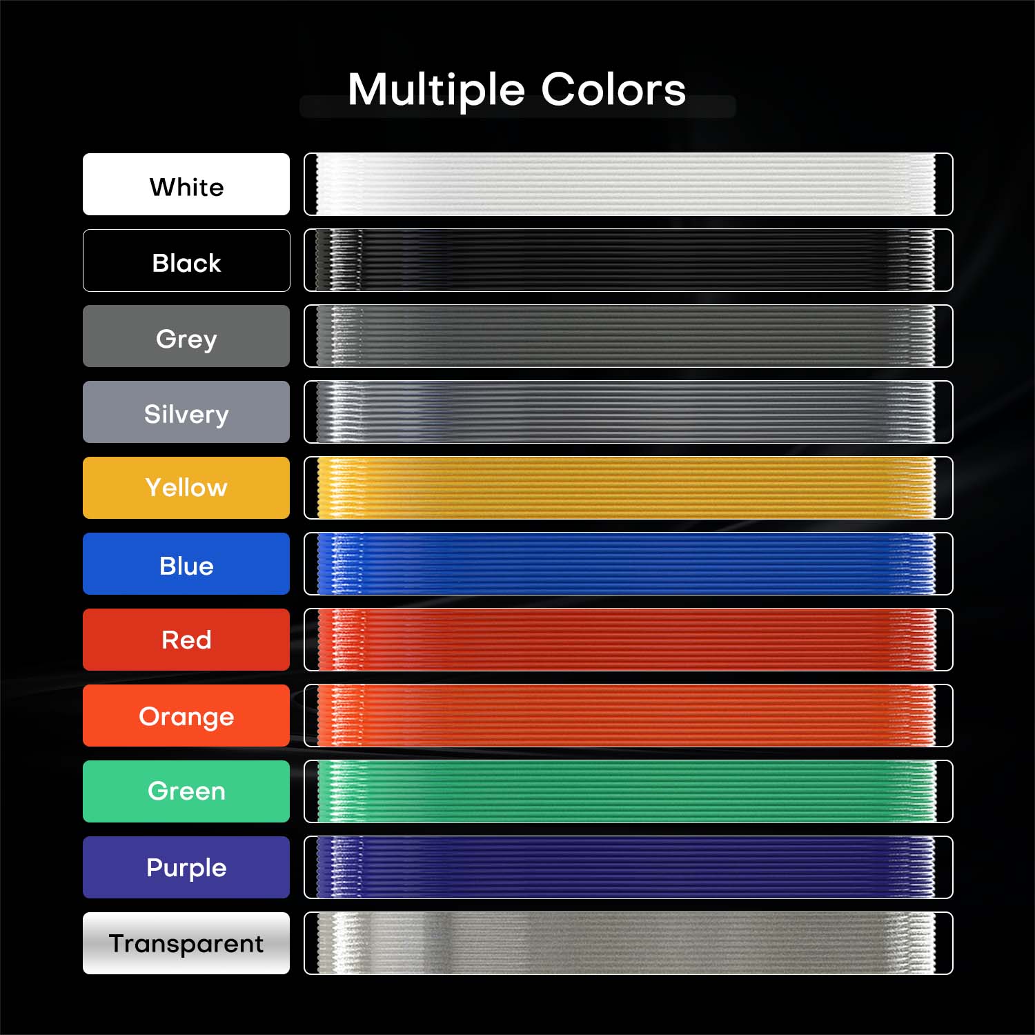 JamgHe_Hight-Speed PETG Filament_multiple colors