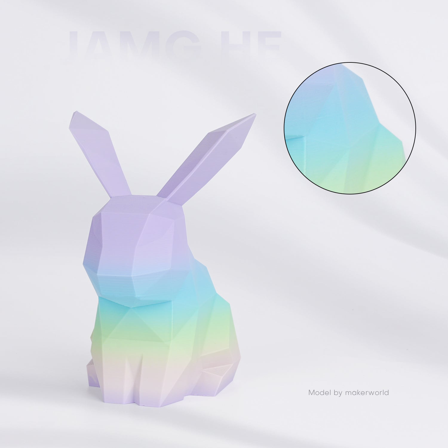 Silk /Matt  Rainbow Filament 3D Printer Filament 1KG