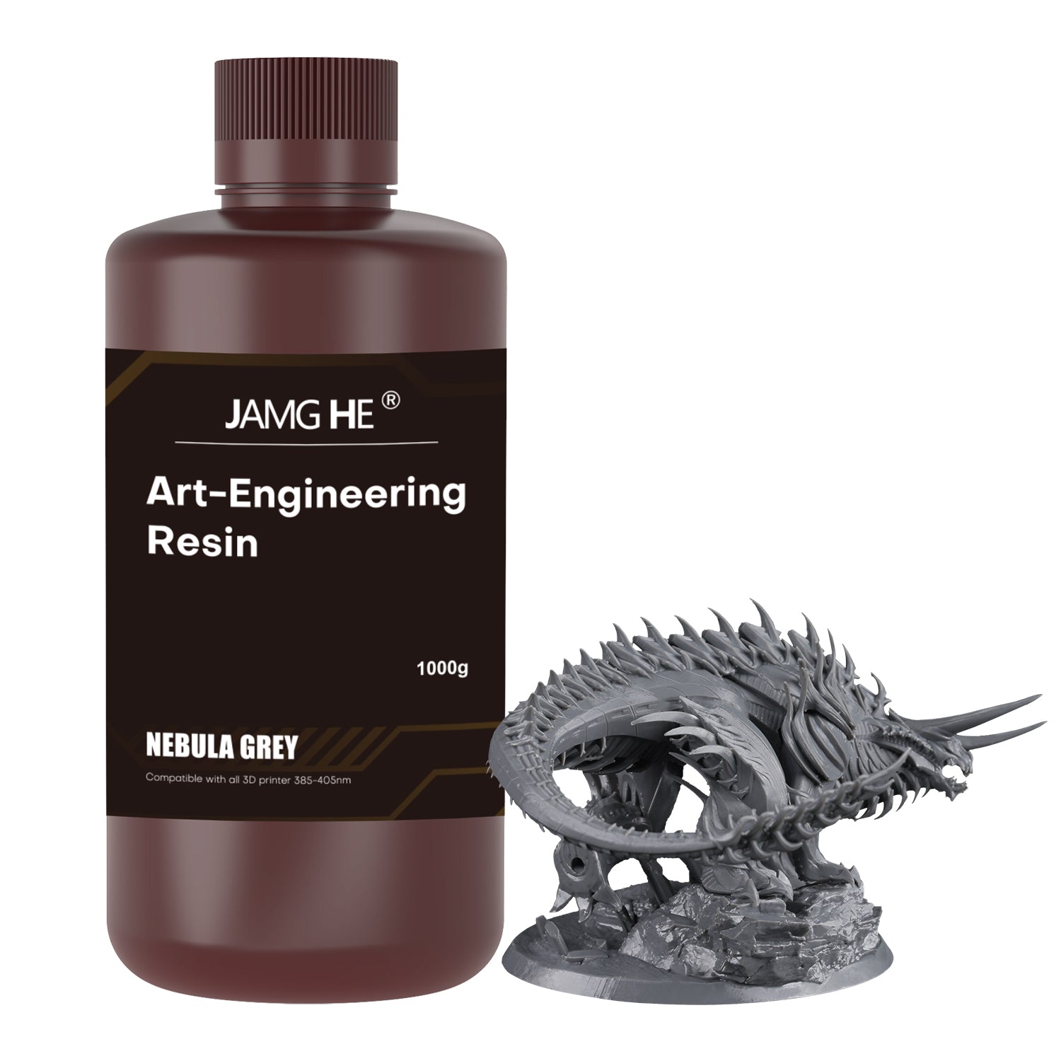 flexible resin Nebula Grey