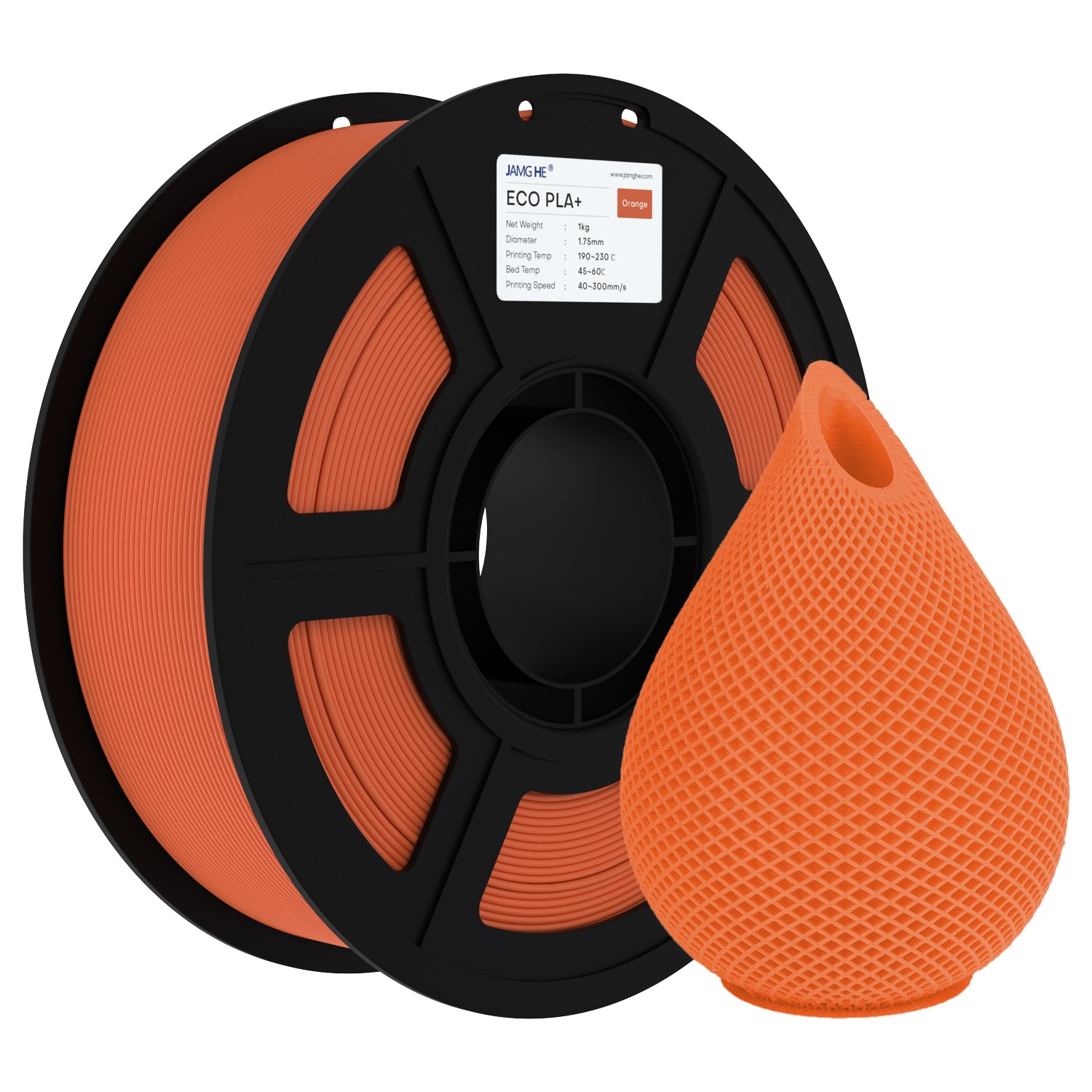 1.75mm PLA Filament-Orange