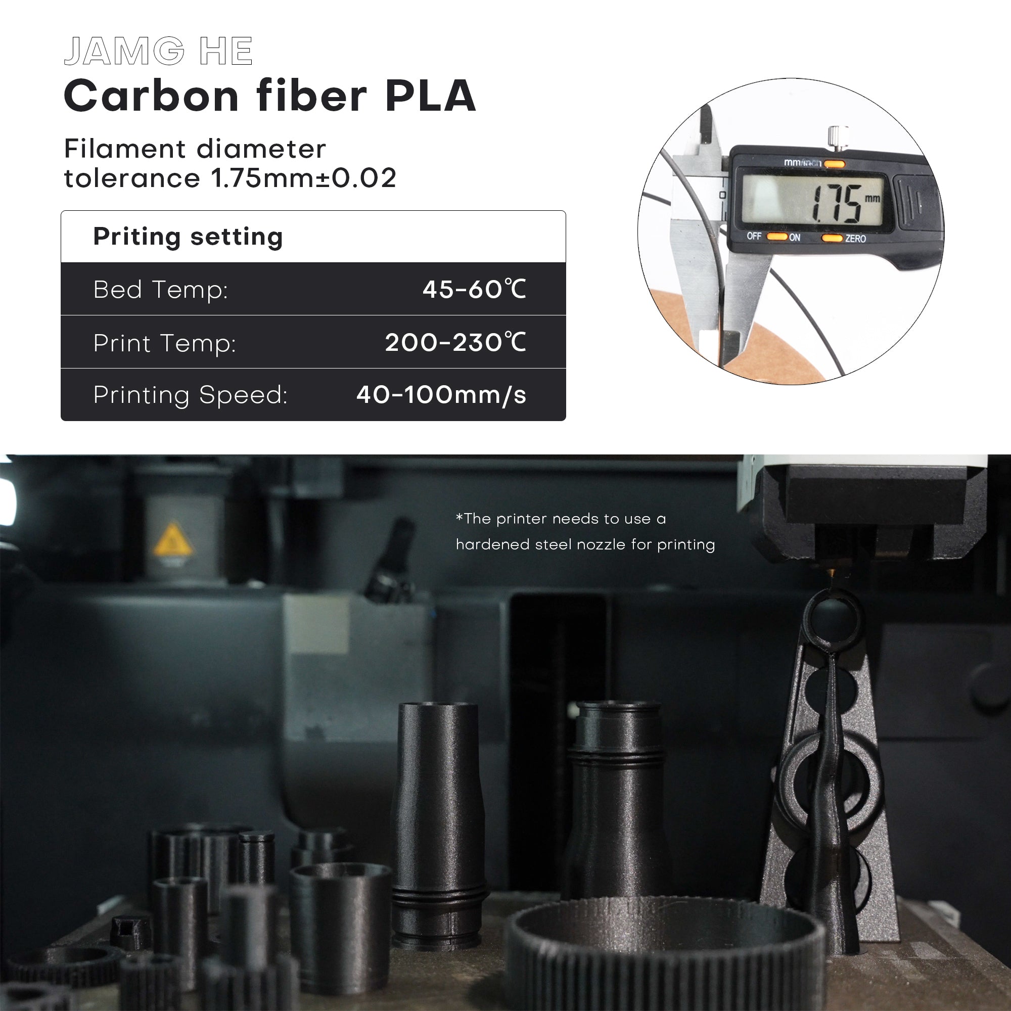 CF pla printing settings