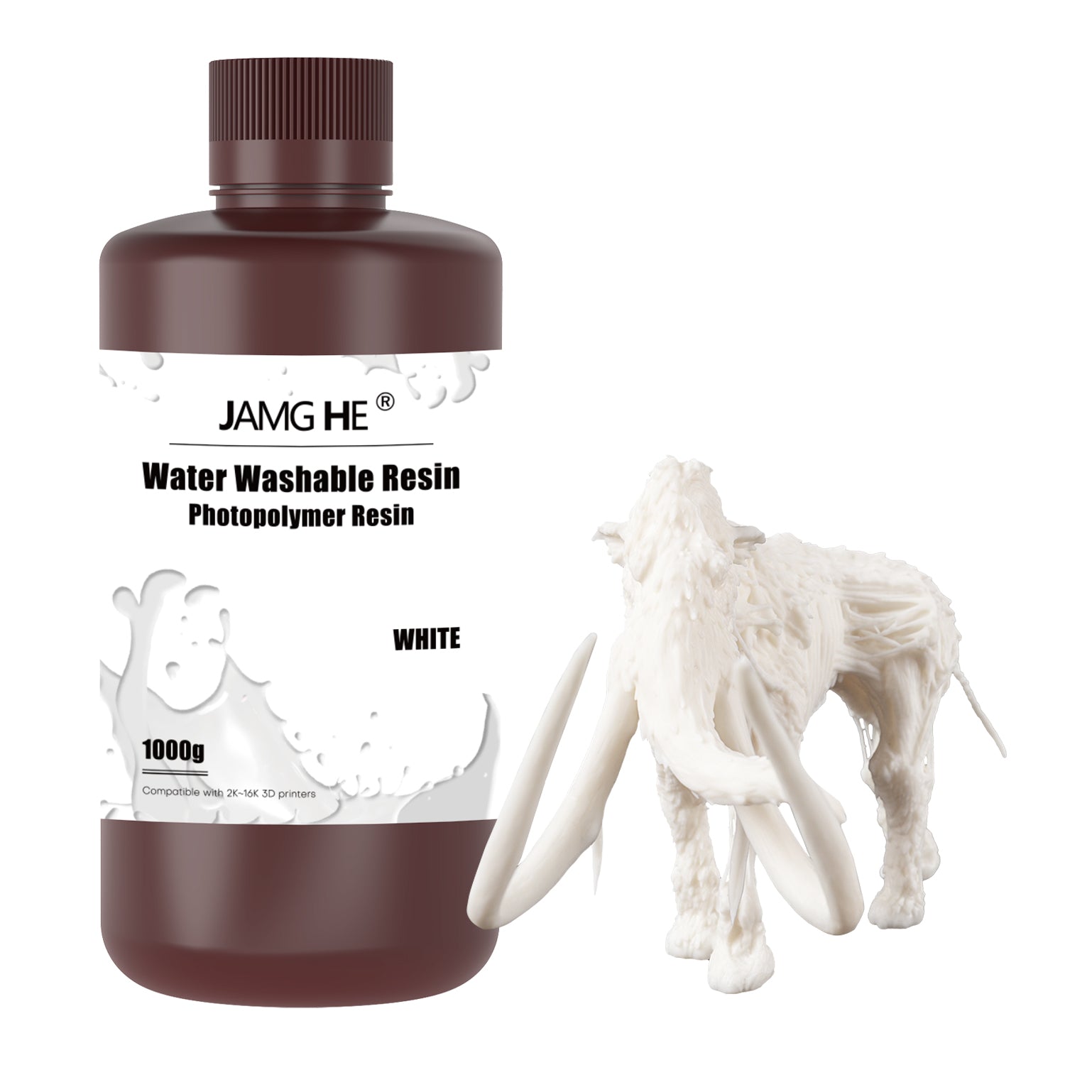 Water Washable 10K Plus 3D Printer Resin (Add 6KG to cart From $27.99 *Each KG)