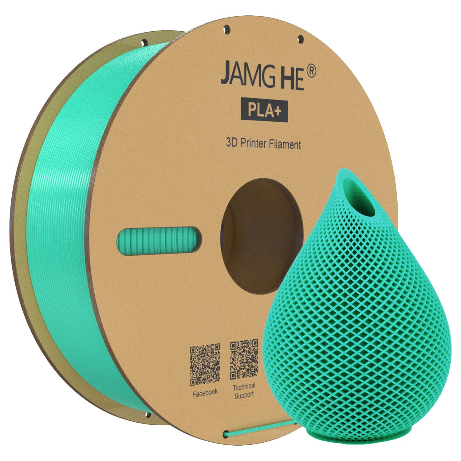 Jamghe Premium PLA Plus Filament 1.75mm (1kg)(BUY 10KG Only Need $9.9 *Each KG)