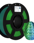 Silk PLA Filament 1.75mm Multi-Color Super Shiny Finish 3D Printer  Filament