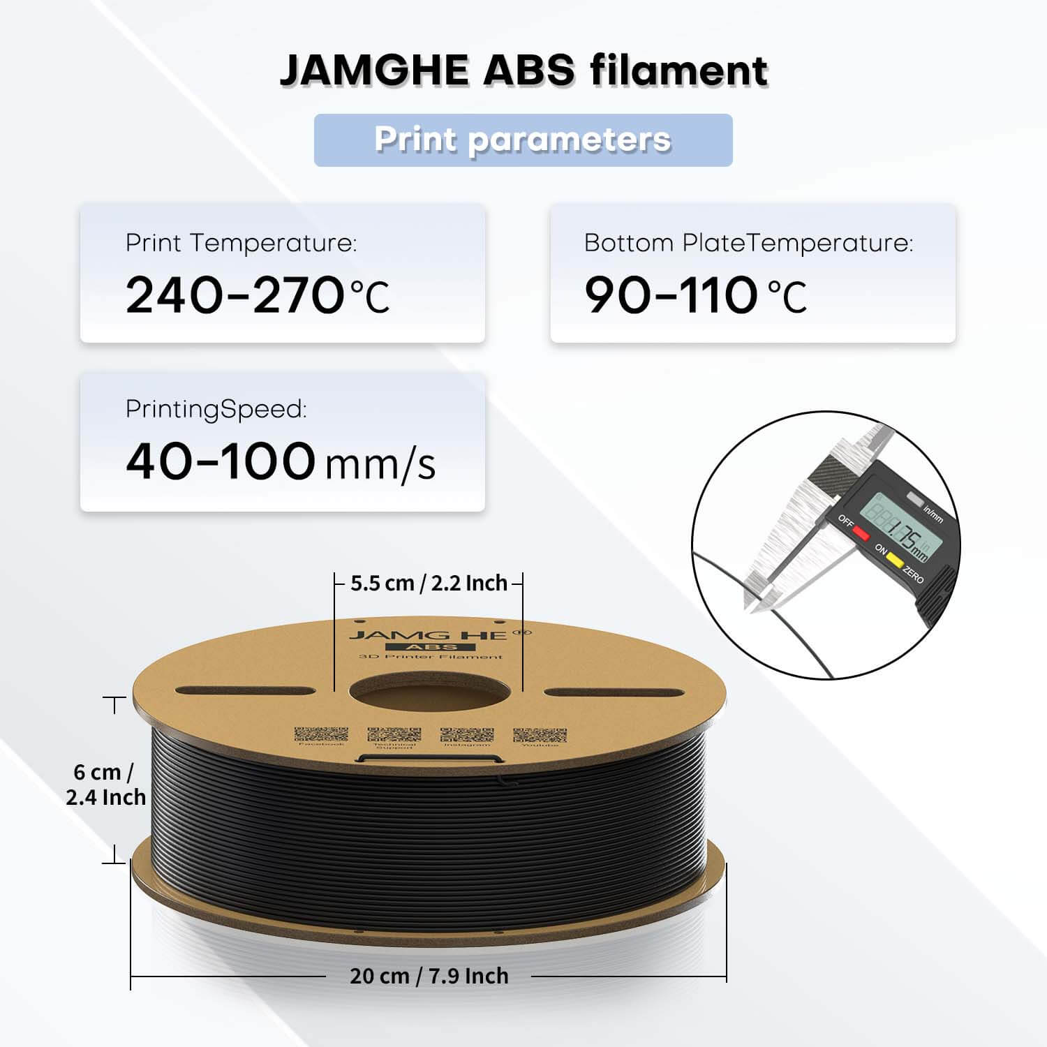 filament ABS 1,75 mm