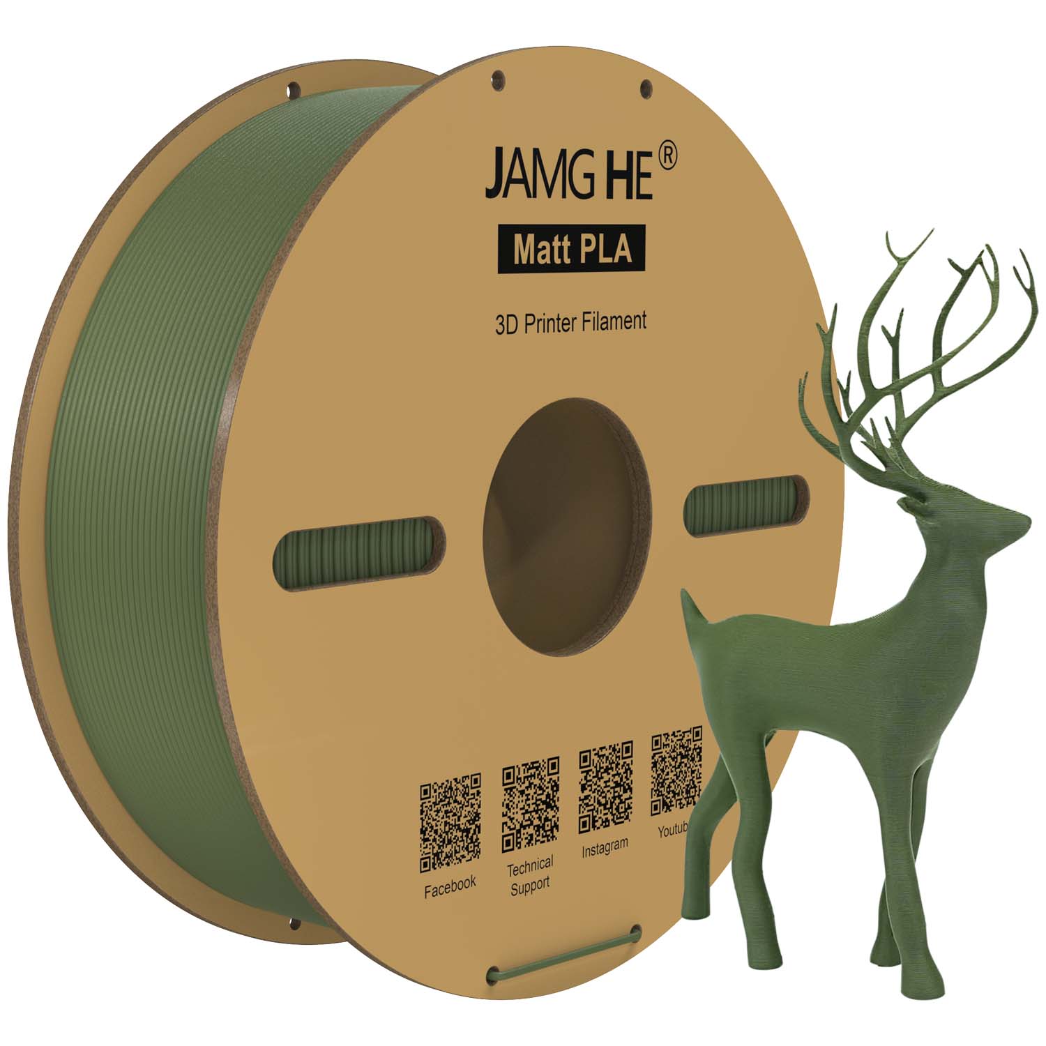 Jamg he best matte pla  3D Printer Filament