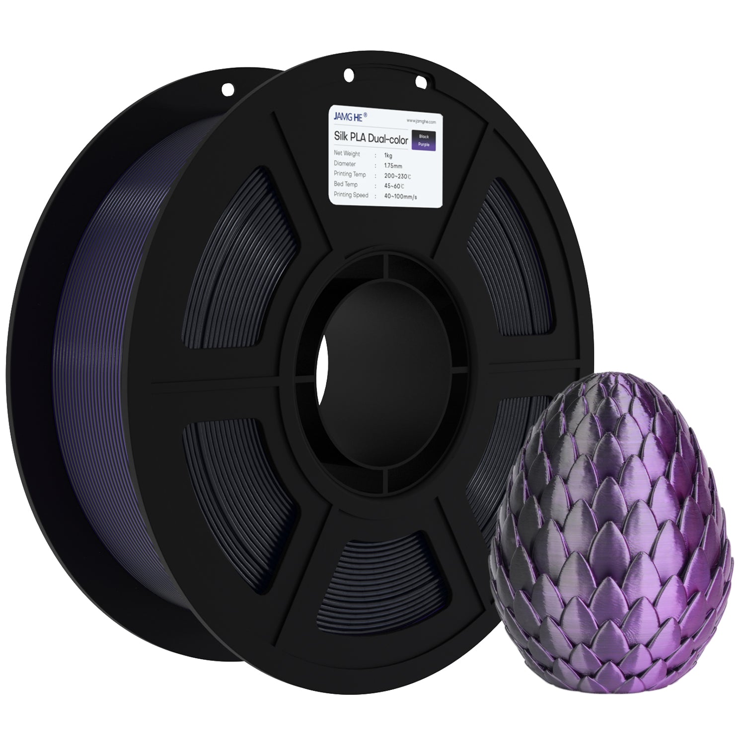 Silk PLA Filament 1.75mm Multi-Color Super Shiny Finish 3D Printer  Filament